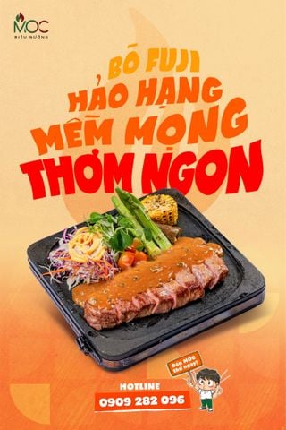 Bò Fuji tại MỘC - Mềm mọng thơm ngon