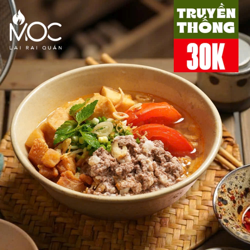 Thưởng thức bún riêu tại Mộc Riêu Nướng chỉ từ 30k – Mộc Riêu Nướng ...
