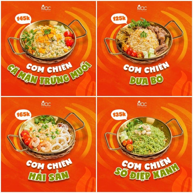 Cơm chiên nhà Mộc - Ngon mê mẫn, ăn là ghiền