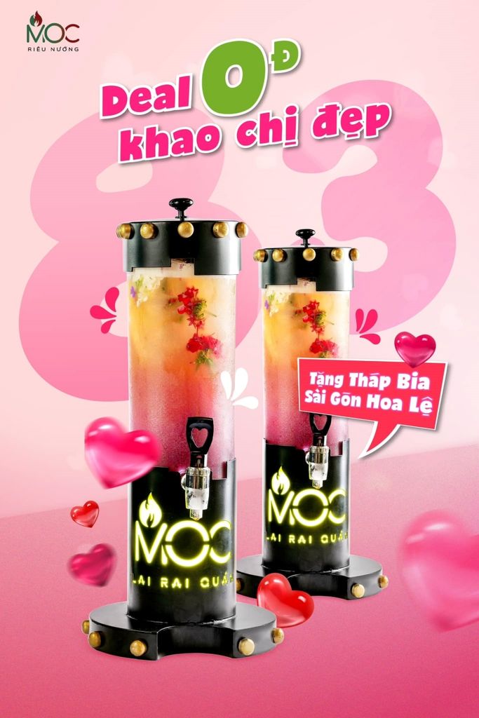 Deal siêu hot, bia đồng giá 19k tại Mộc