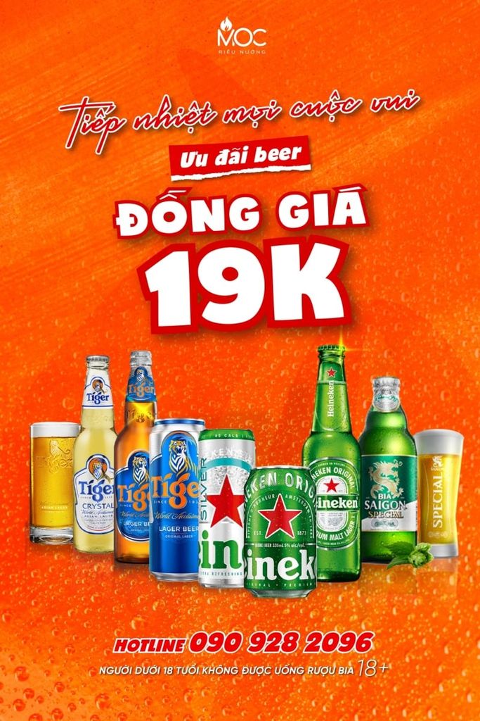 Deal hot đắm say - lên bia ngất ngây!