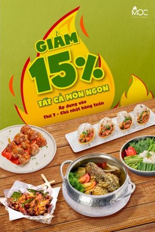 Gọi món tinh ý - Chiều ý cả nhà tại Mộc Riêu Nướng TP. HCM