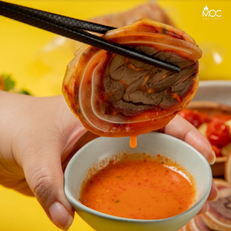 Giò bắp hoa bò Mộc Riêu Nướng: Tuyệt phẩm ẩm thực khó cưỡng