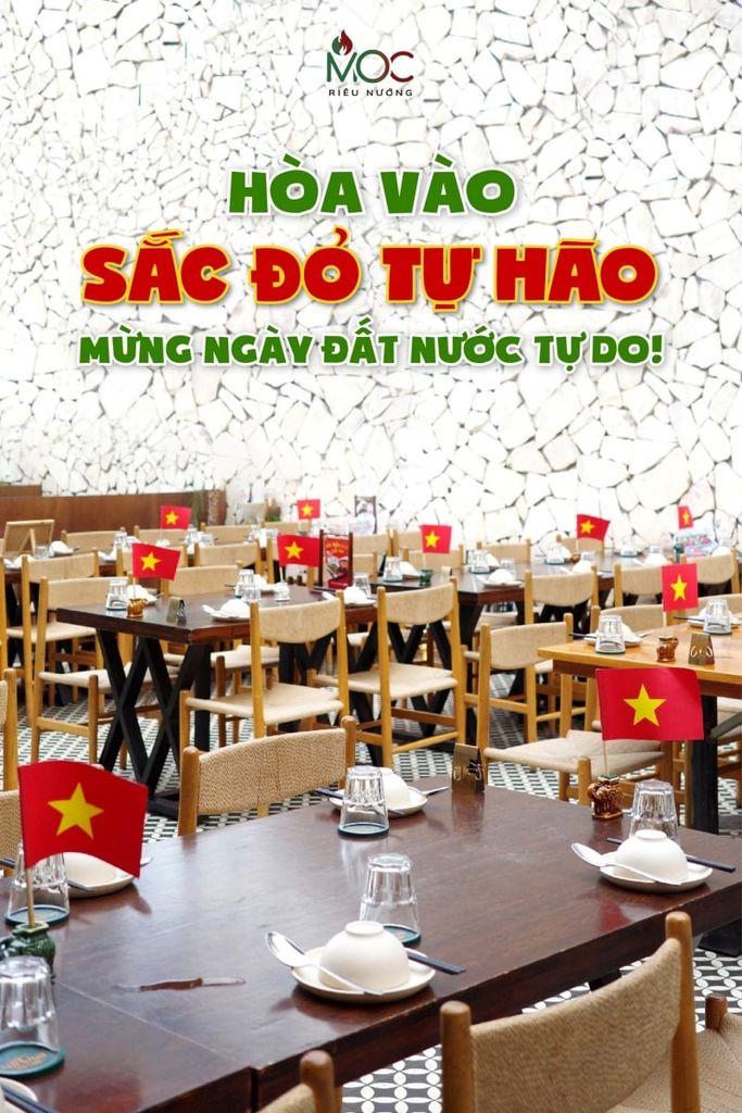 Mộc rộn ràng sắc đỏ trong những ngày đại lễ
