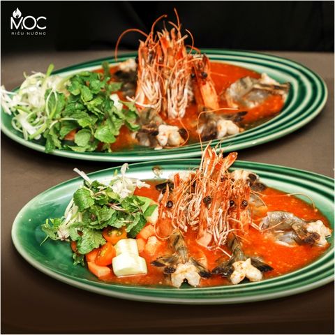 Tôm tê tái - Hương vị gây thương nhớ tại Mộc Riêu Nướng
