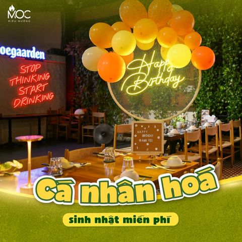 Mừng sinh nhật tháng 5 người xinh nhất tháng - deal hời tại Mộc