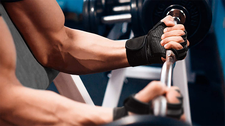 Găng tay tập gym cải thiện khả năng cầm nắm