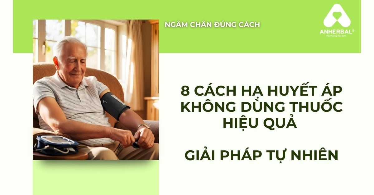 8 Cách Hạ Huyết Áp Không Dùng Thuốc – Giải Pháp Tự Nhiên Hiệu Quả
