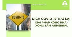 Dịch Covid-19 Trở Lại: Giải Pháp Xông Nhà Xông Tắm ANHERBAL