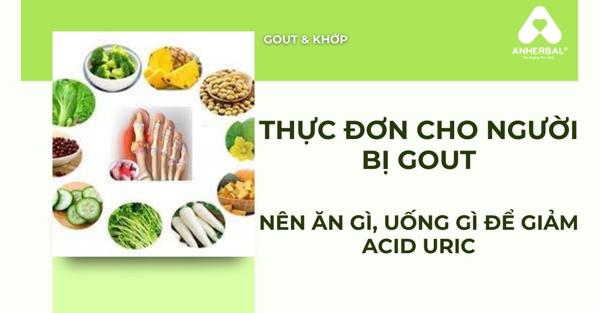 Thực Đơn Cho Người Bị Gout: Nên Ăn Gì, Kiêng Gì Để Giảm Acid Uric?