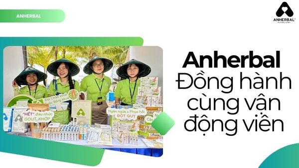 ANHERBAL đồng hành cùng vận động viên