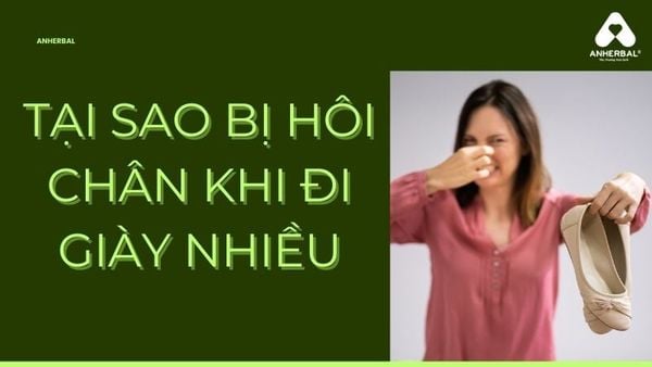 tại sao bị hôi chân khi đi giày nhiều