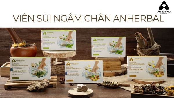 viên sủi ngâm chân ANHERBAL