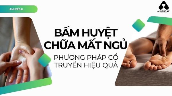 bấm huyệt chữa mất ngủ