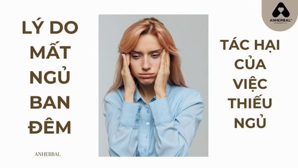 lý do mất ngủ ban đêm