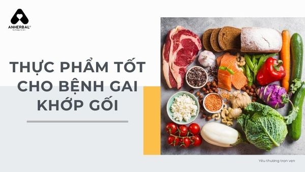 thực phẩm tốt cho bệnh gai khớp gối