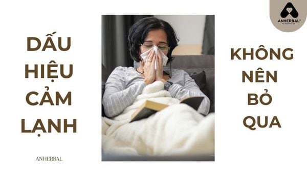 dấu hiệu cảm lạnh không nên bỏ qua