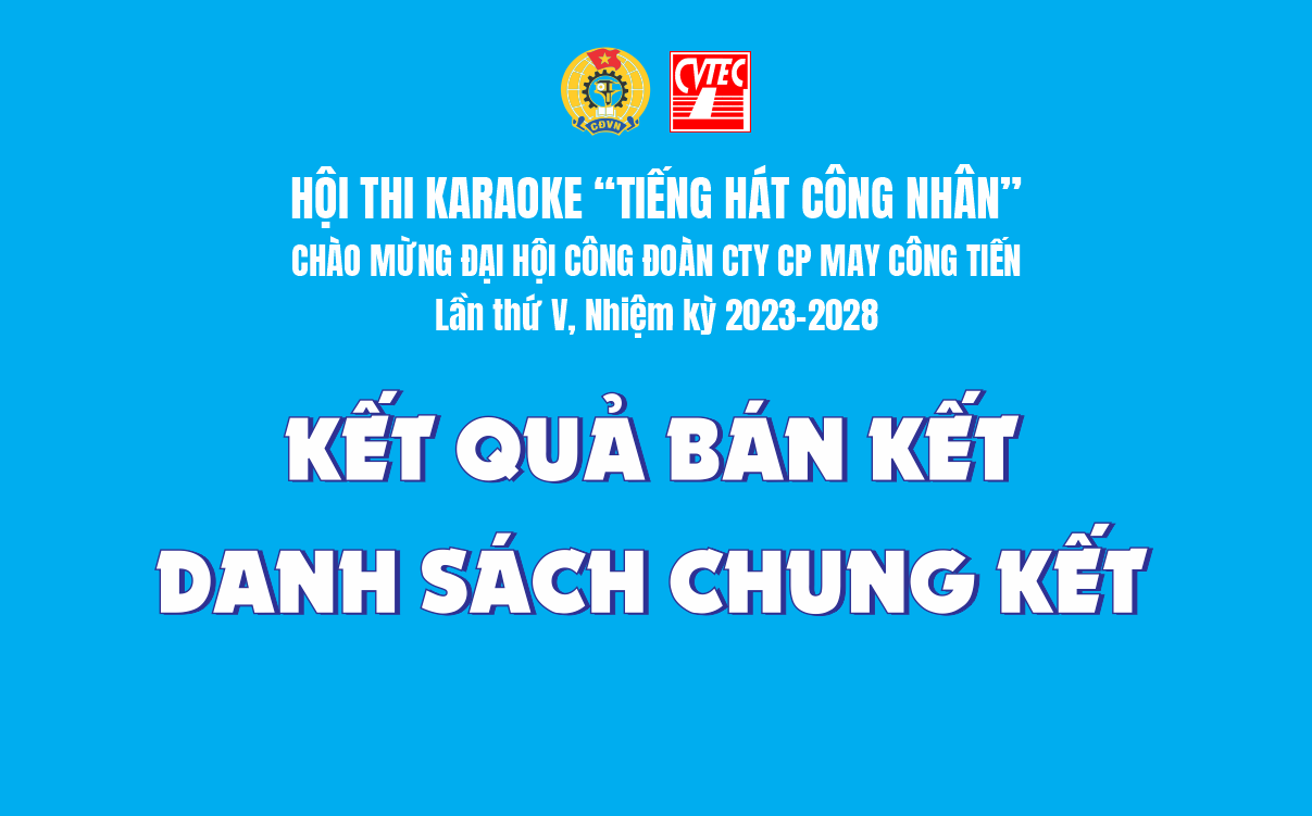 KẾT QUẢ VÒNG BÁN KẾT HỘI THI KARAOKE
