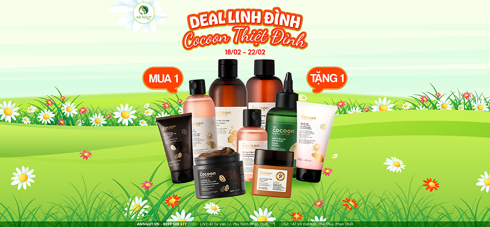 💥DEAL LINH ĐÌNH - COCOON THIỆT ĐỈNH💥COCOON x AN NGUY BEAUTY