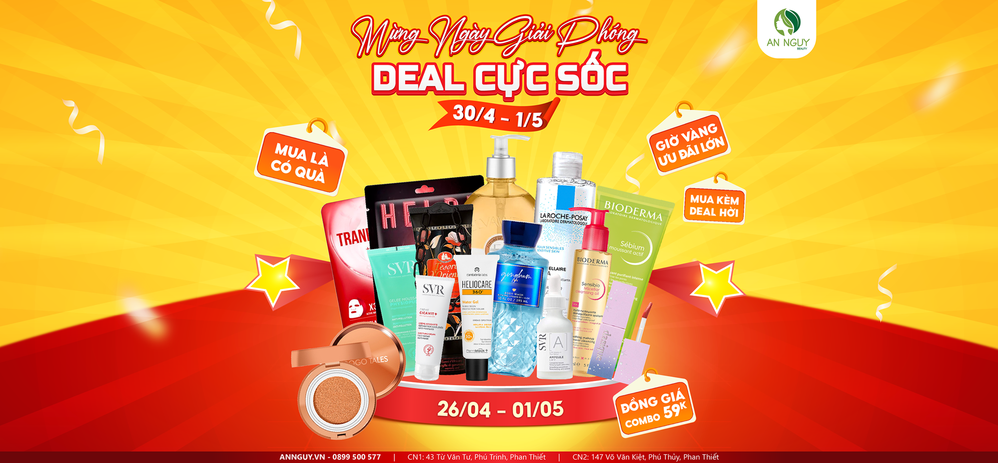 📣 MỪNG NGÀY GIẢI PHÓNG 📣  DEAL CỰC SỐC🎉