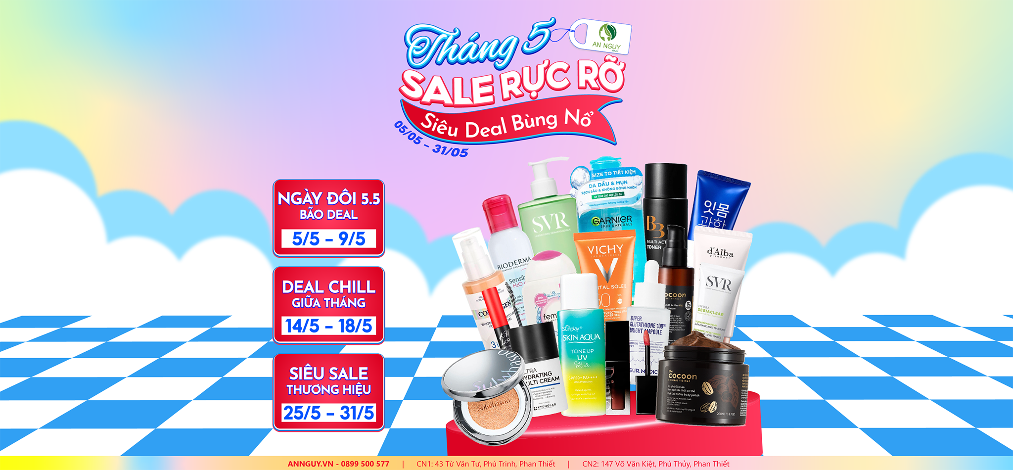 THÁNG 5 RỰC RỠ💥SIÊU DEAL BÙNG NỔ💥