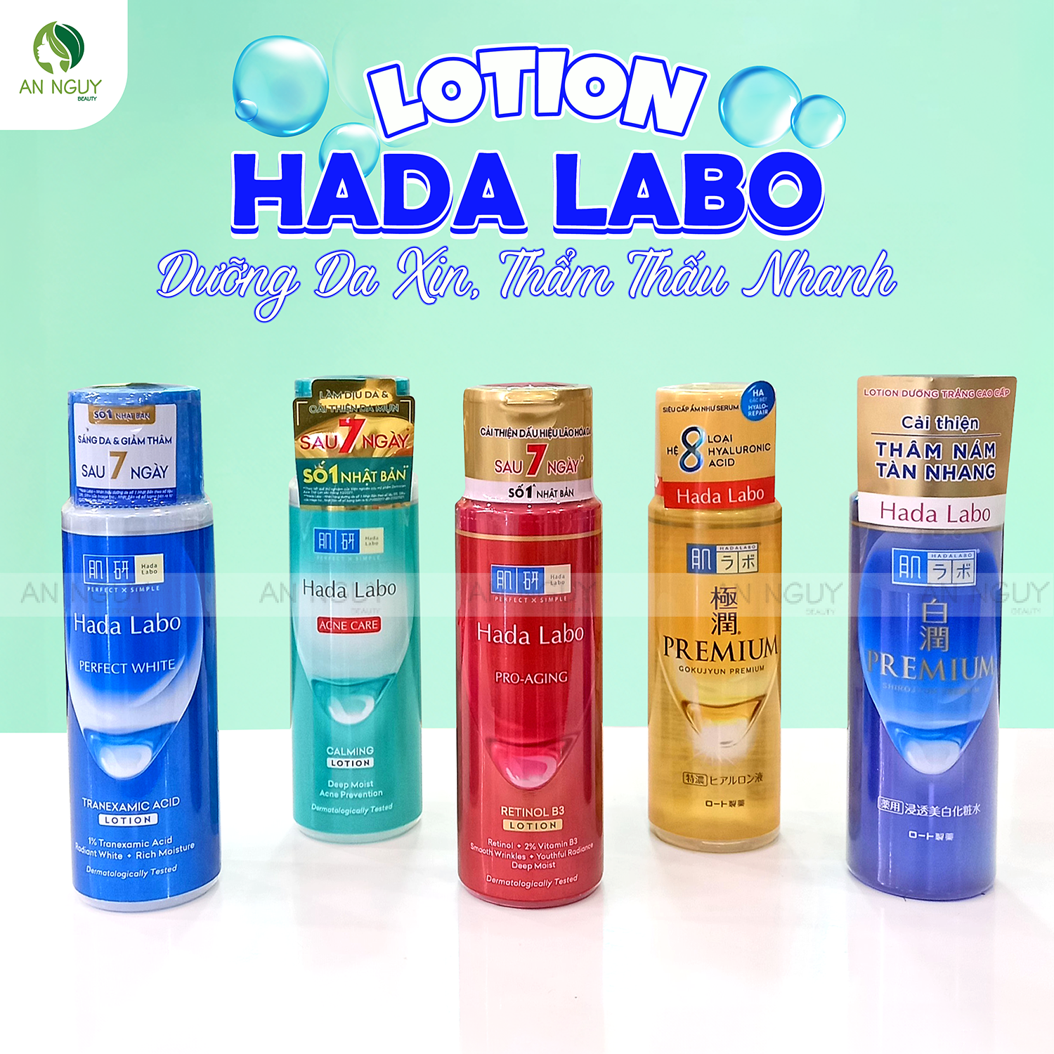 LOTION HADA LABO - DƯỠNG DA XỊN, THẨM THẤU NHANH💦