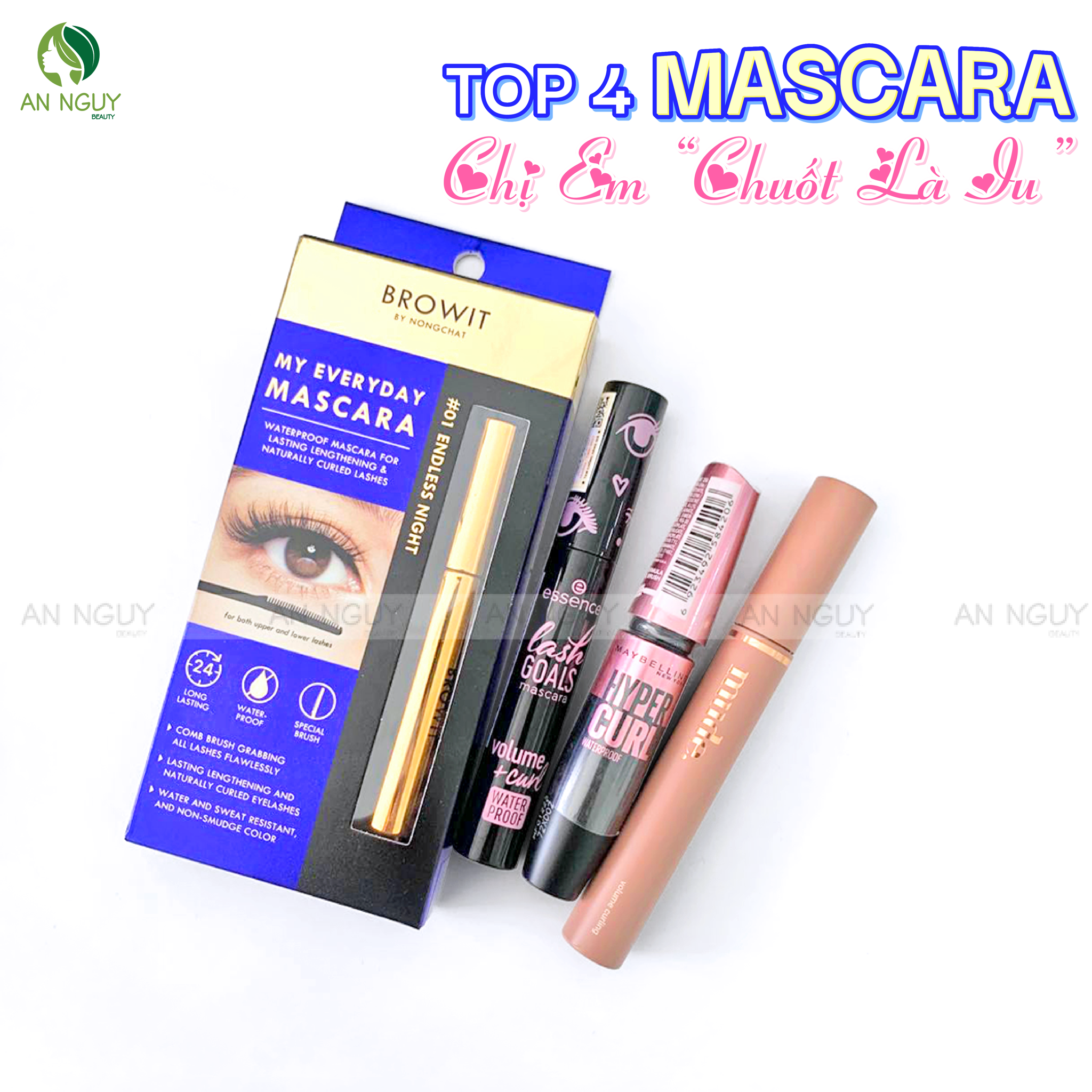 TOP 4️⃣ MASCARA CHỊ EM 💞CHUỐT LÀ IU💞