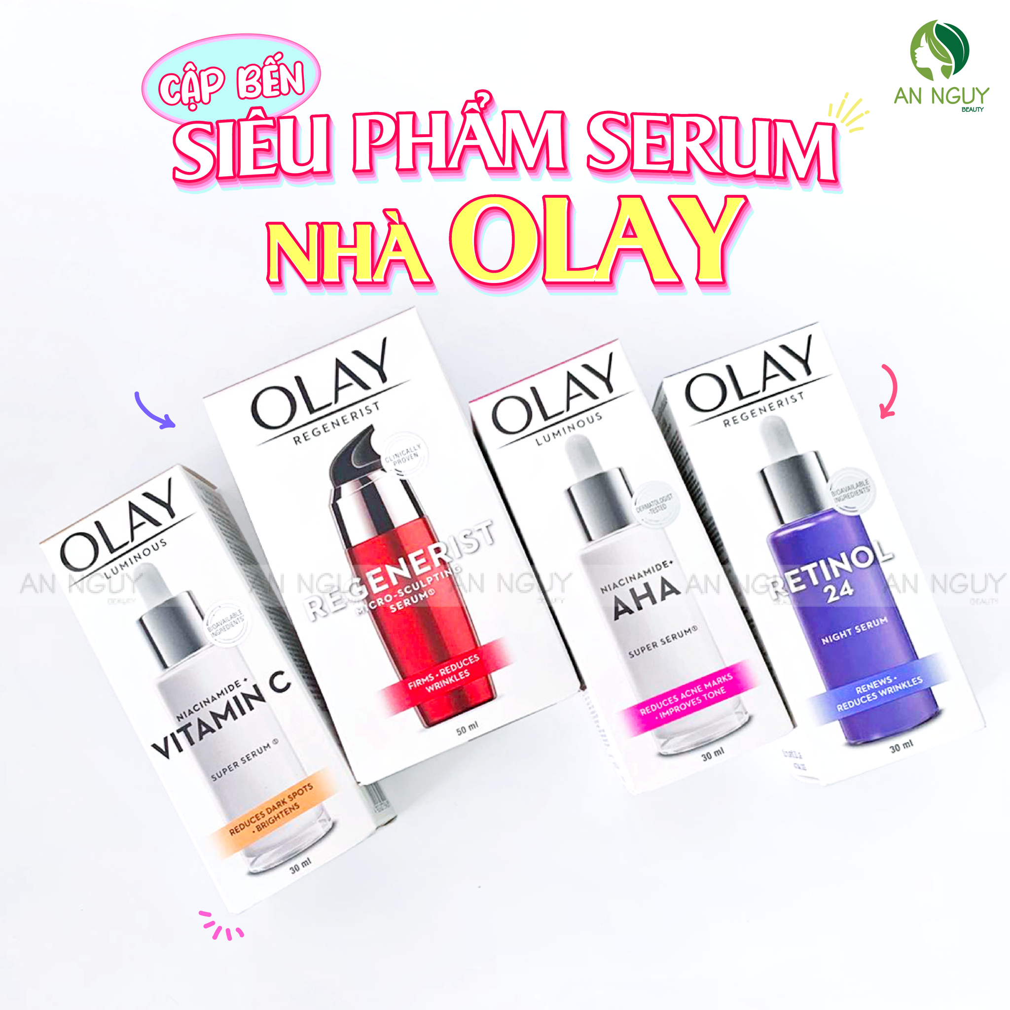 CẬP BẾN SIÊU PHẨM SERUM NHÀ OLAY