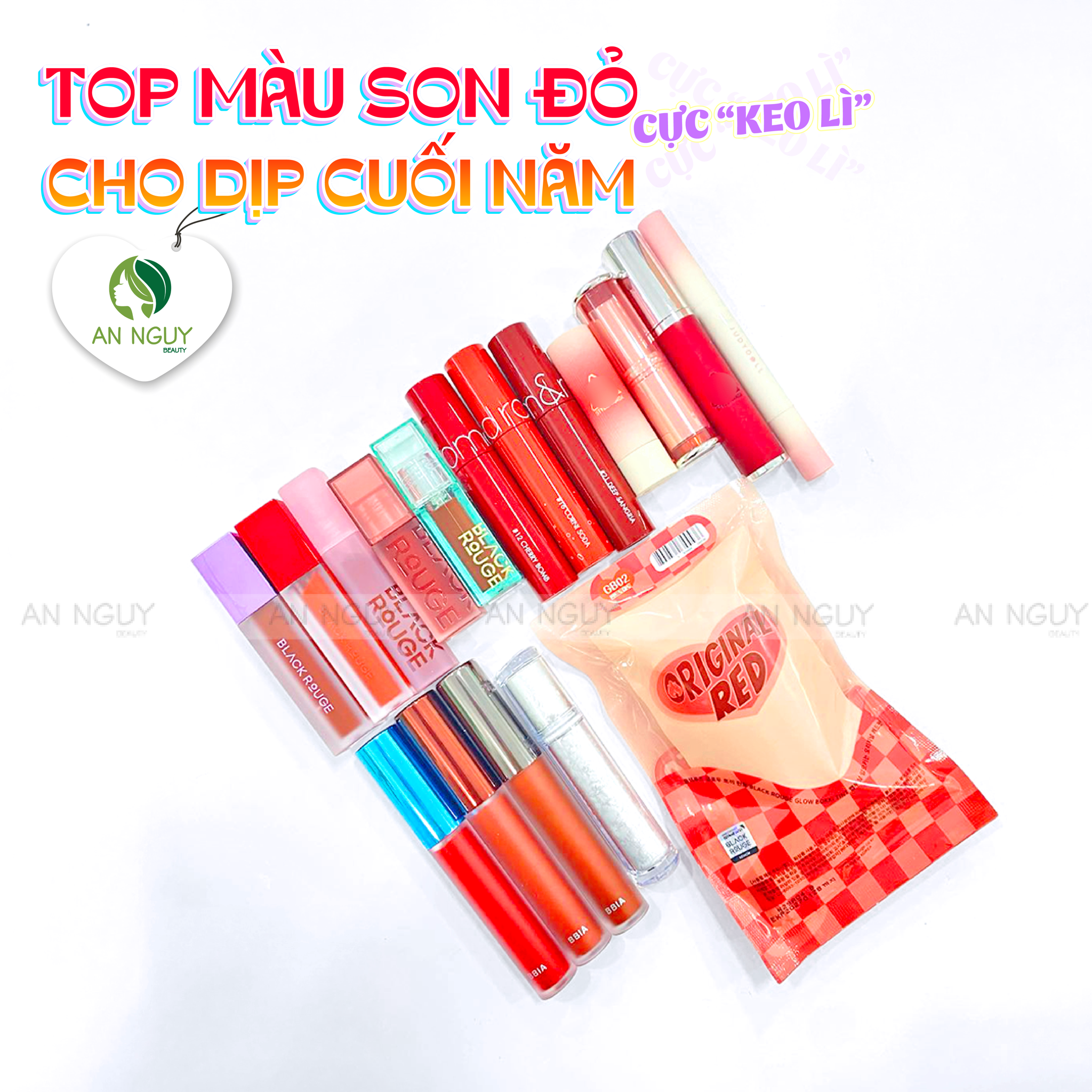 ❤️TOP MÀU SON ĐỎ