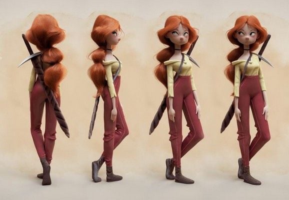 Quá trình tạo hình một nhân vật 3D