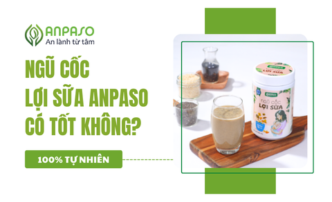 Ngũ cốc lợi sữa Anpaso có tốt không?