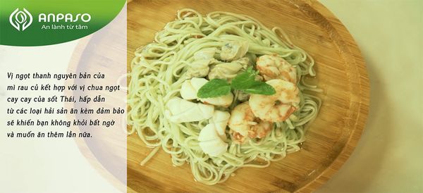 MÌ RAU CỦ SỐT THÁI - MÓN NGON MỖI NGÀY