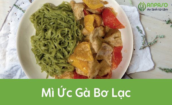 Mì Ức Gà Bơ Lạc Béo Bùi Ăn Là Mê