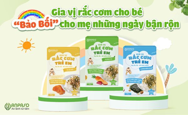 Gia vị rắc cơm cho bé - “Bảo bối” cho mẹ những ngày bận rộn