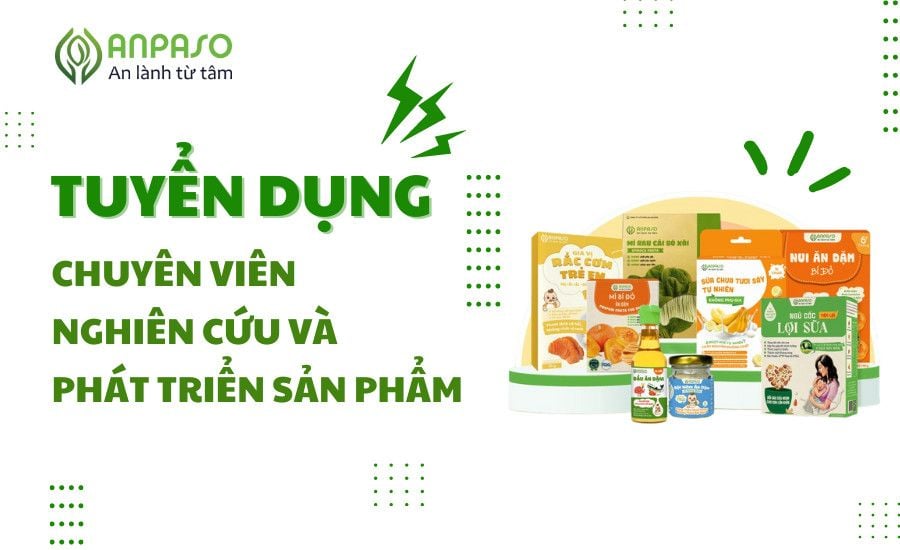 TUYỂN DỤNG CHUYÊN VIÊN NGHIÊN CỨU VÀ PHÁT TRIỂN SẢN PHẨM