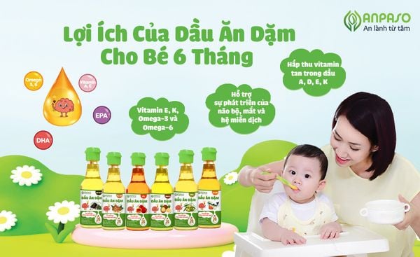 Cách Chọn Dầu Ăn Dặm Cho Bé 6 Tháng