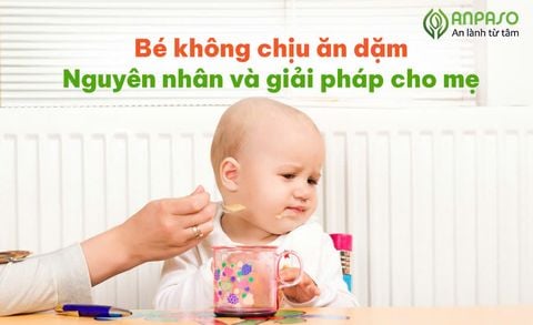 Bé không chịu ăn dặm - Nguyên nhân và giải pháp cho mẹ