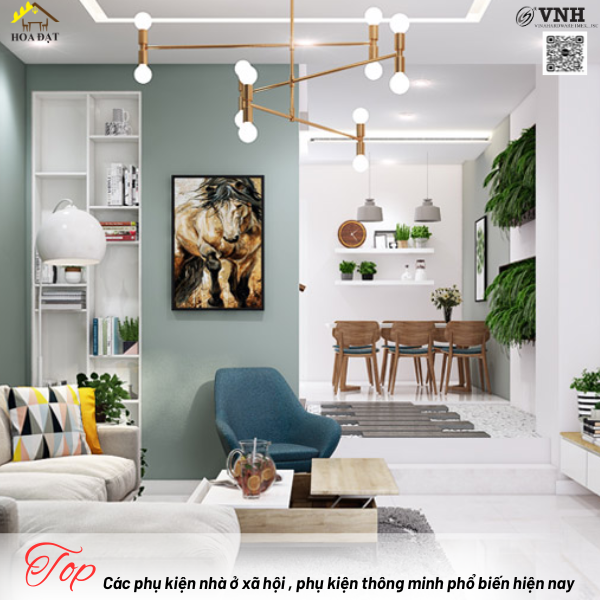 TOP các phụ kiện nhà ở xã hội, nội thất thông minh không thể thiếu trong thiết kế nhà xã hội