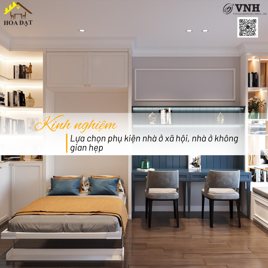 Những điều cần biết khi lựa chọn phụ kiện nội thất thông minh/phụ kiện nhà ở xã hội
