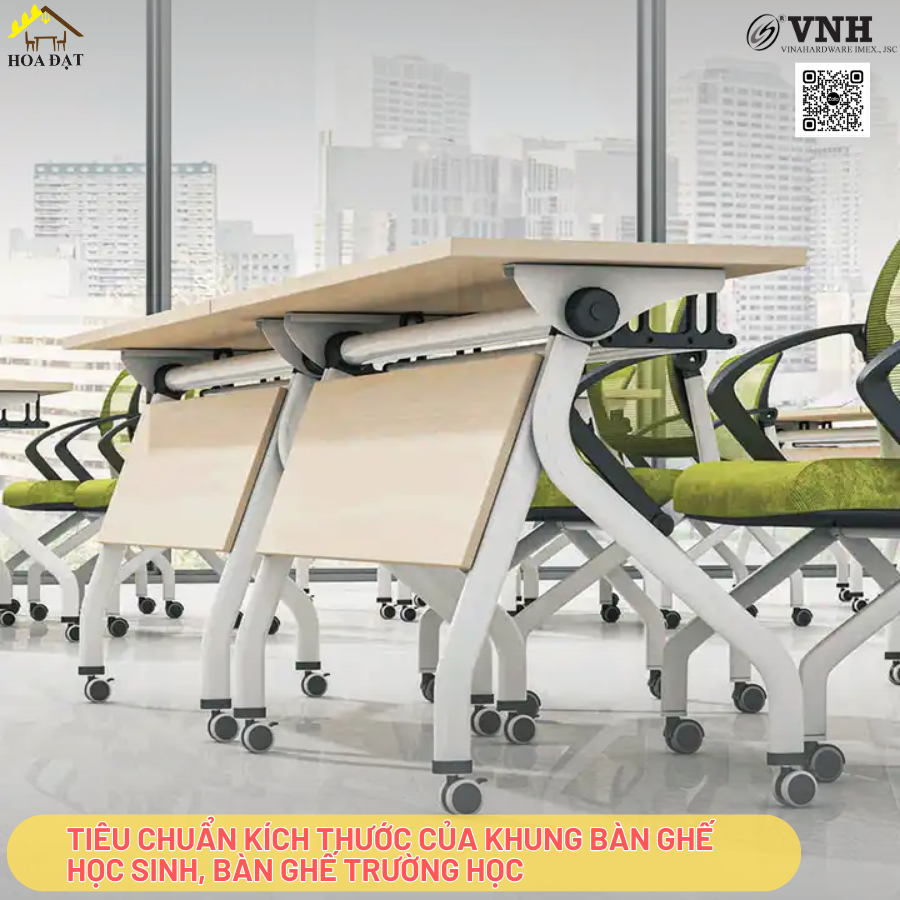 Nỗi khổ khi ngồi học trên các bộ khung bàn ghế học sinh tiểu học, THCS, THPT  không đúng kích thước