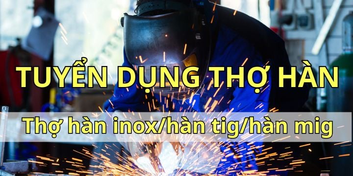 TUYỂN DỤNG THỢ HÀN