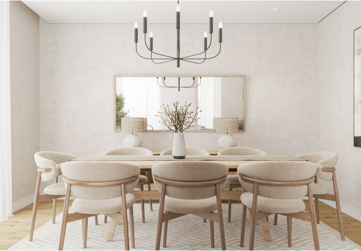 HƯỚNG DẪN CÁCH CHỌN BÀN ĂN - KÍCH THƯỚC, HÌNH DÁNG VÀ SỐ GHẾ NGỒI