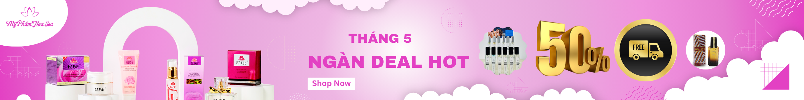 hoasen chương trình ơu đãi tháng 5