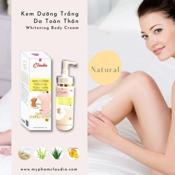 kem dưỡng body trắng da