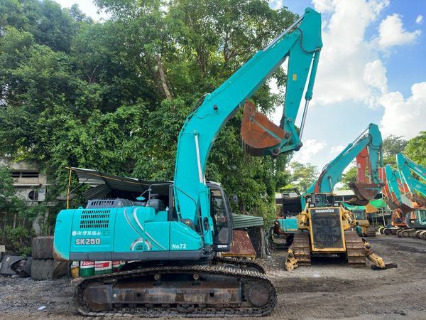 Giới thiệu và thông số kỹ thuật xe đào kobelco SK250-10 sản xuất tại Nhật