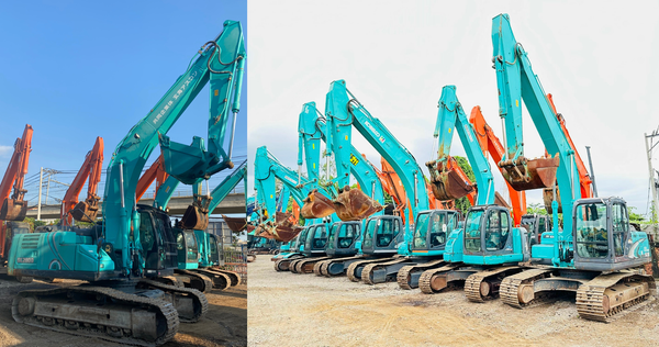SO SÁNH XE ĐÀO KOBELCO SẢN XUẤT TẠI NHẬT BẢN VÀ SẢN XUẤT TẠI TRUNG QUỐC, ẤN ĐỘ