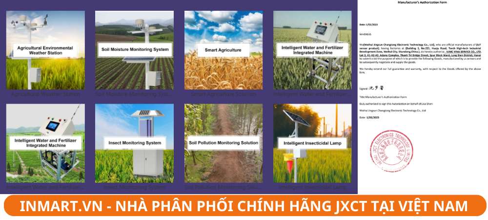 Sản Phẩm IOT Tự Động Hoá Nông Nghiệp - JXCT