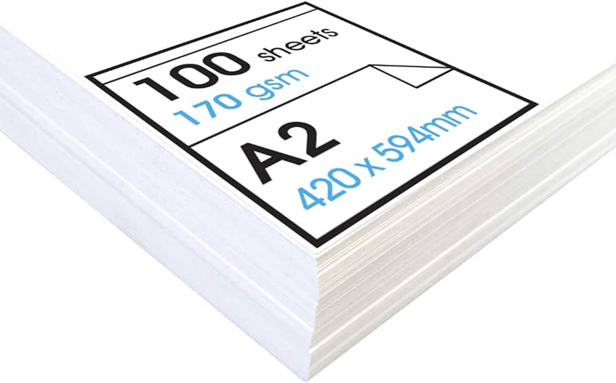 Kích thước khổ giấy A2 là bao nhiêu? Gấp bao nhiêu lần khổ giấy A4?