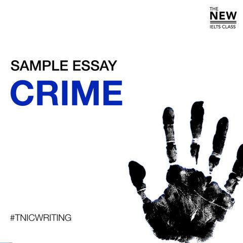 ielts writing task 2 crime topic