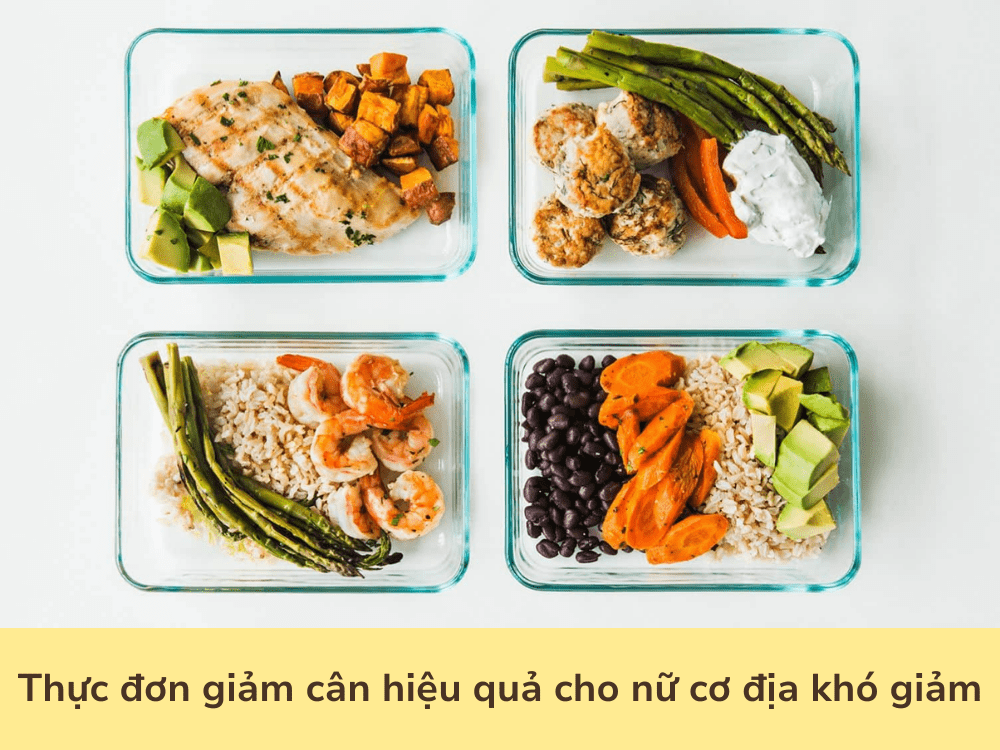 Thực đơn giảm cân cho nữ cơ địa khó giảm: Bí quyết hiệu quả để giảm cân nhanh chóng